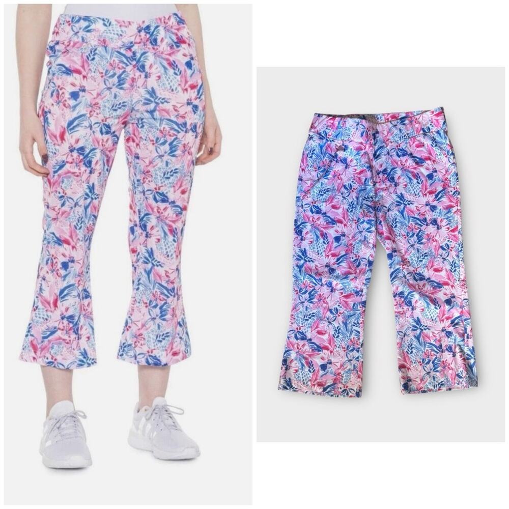 Stella Parker Tummy Control Kick Flare Capri Pants